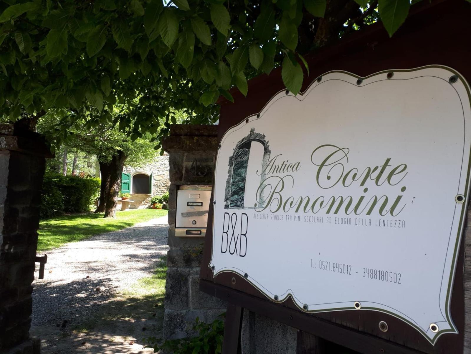 La Corte Bonomini Bed and Breakfast Neviano degli Arduini Eksteriør billede